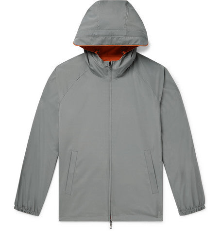 Reversible Shell Hooded Jacket