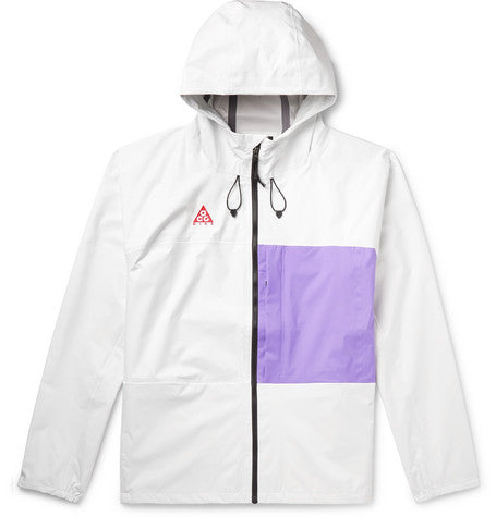 ACG Packable Hooded Two-Tone Nylon Jacket