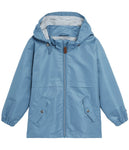 Water repellent hooded jacket